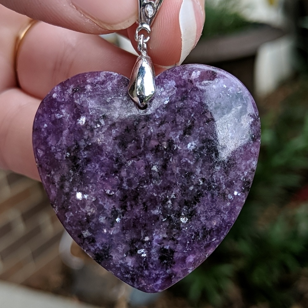 Lepidolite Pendant